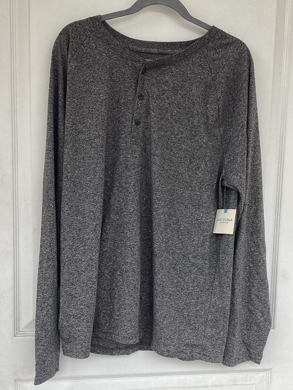 Arizona Jean Company Men's Long Sleeve - Charcoal XL